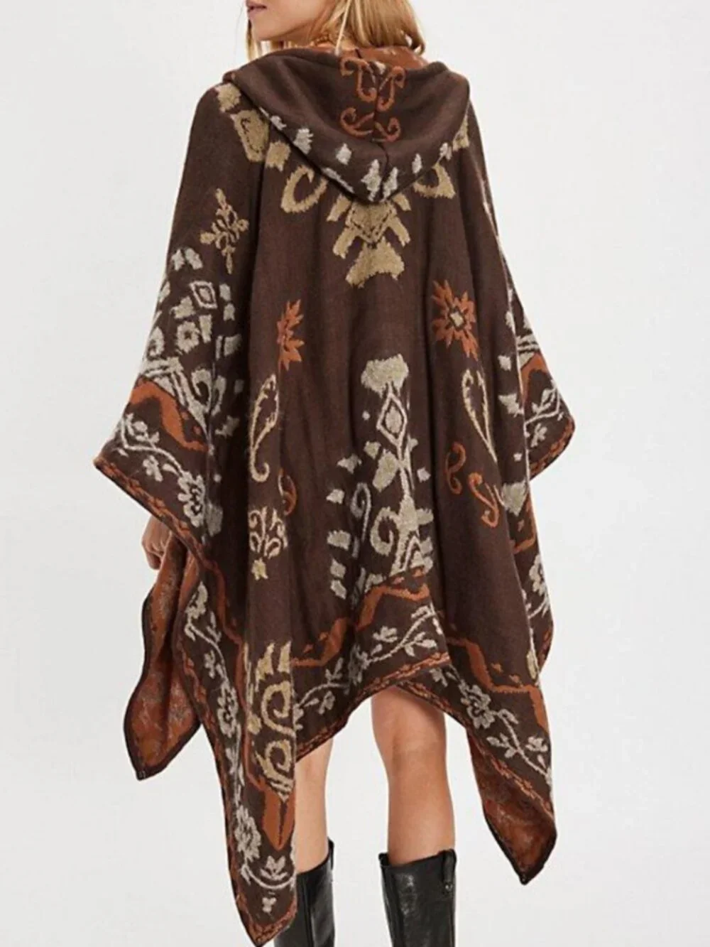 NWT Free People Rown Printed Duster in Brown
